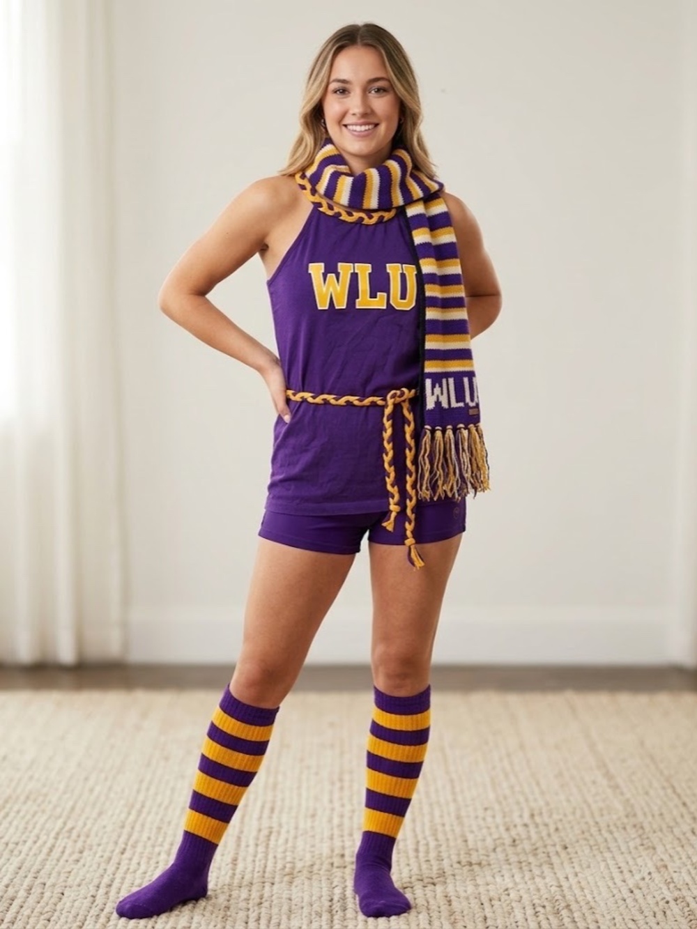 WLU Golden Hawks 4-Piece Set - Size M